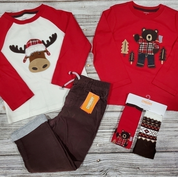 Gymboree Holiday Winter Lot Moose Mountain Collection NWT - Picture 16 of 16